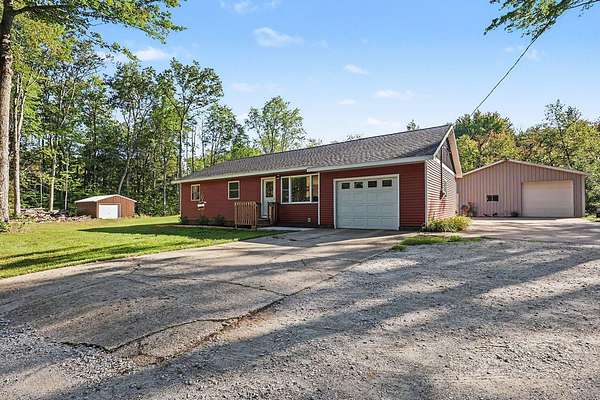 3.62 Acres of Land with Home for Sale in Fruitport, Michigan