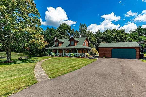 6.8 Acres of Land with Home for Sale in West Harrison, Indiana