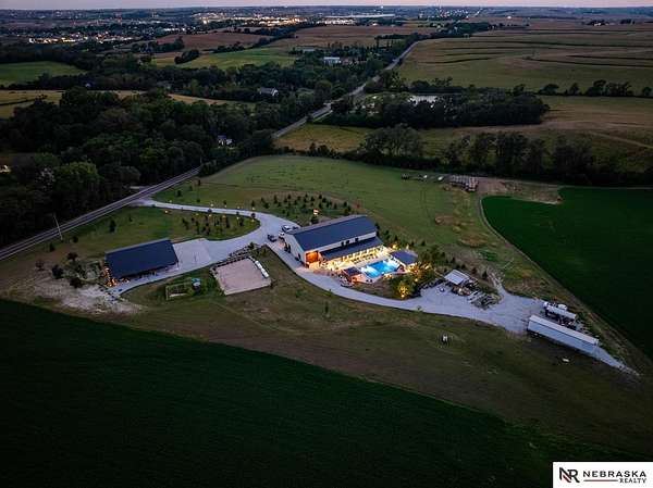 20 Acres of Land with Home for Sale in Bennington, Nebraska
