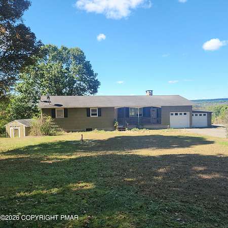 4 Acres of Land with Home for Sale in Gilbert, Pennsylvania