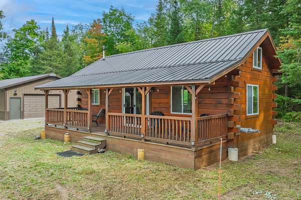 52.4 Acres of Recreational Land with Home for Sale in Phelps, Wisconsin