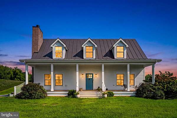 54.2 Acres of Agricultural Land with Home for Sale in Delaplane, Virginia
