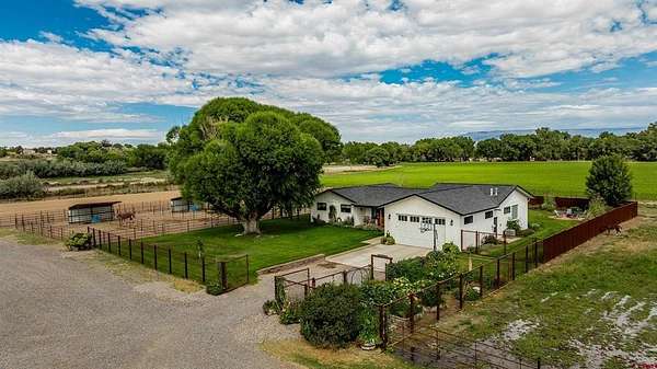 4.85 Acres of Land with Home for Sale in Olathe, Colorado