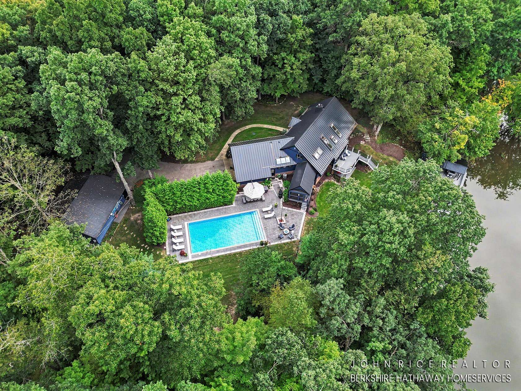 2.5 Acres of Land with Home for Sale in Alto, Michigan
