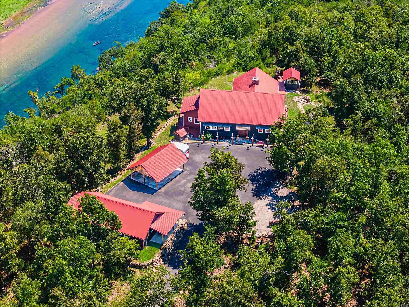 110 Acres of Recreational Land with Home for Sale in Flippin, Arkansas
