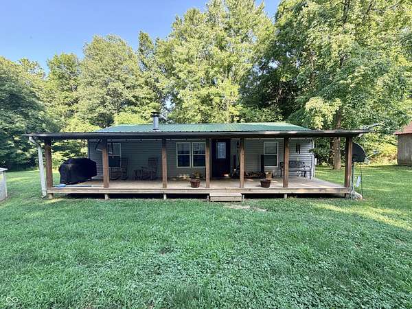 16.8 Acres of Land with Home for Sale in Poland, Indiana