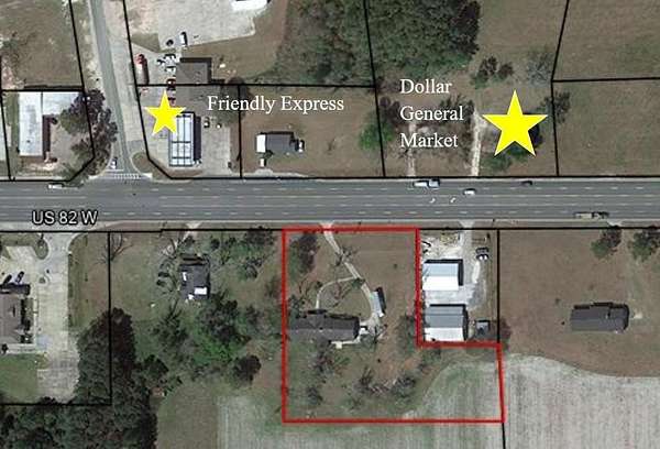 2 Acres of Land with Home for Sale in Hoboken, Georgia