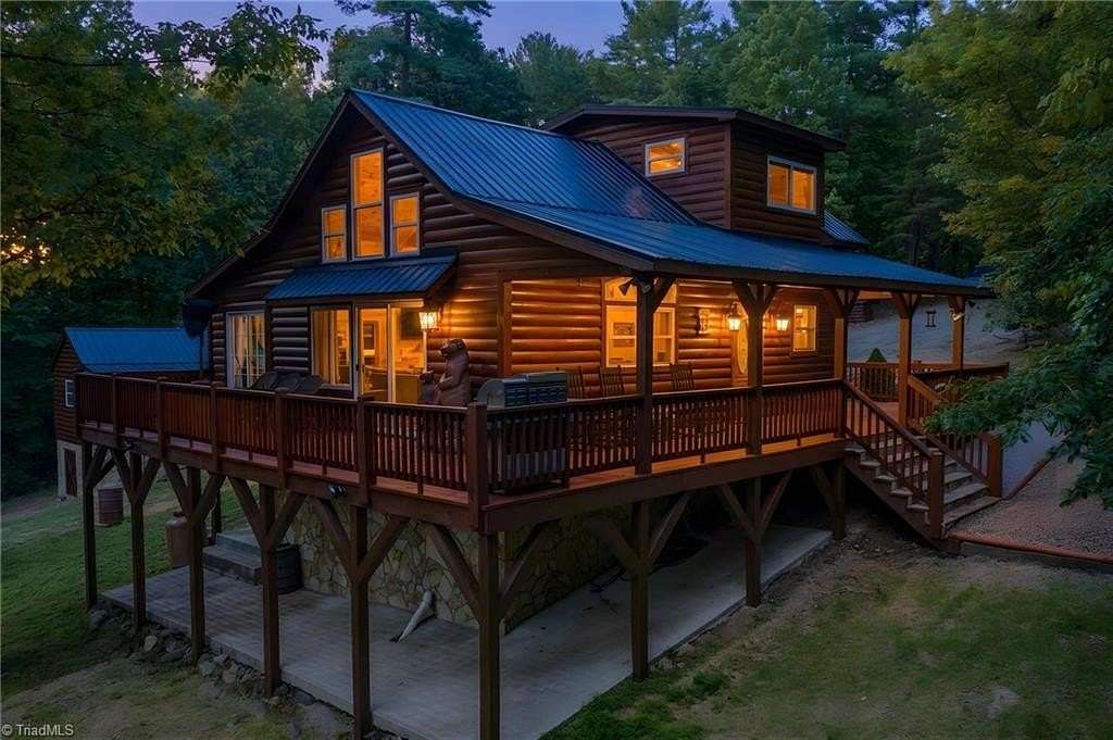 1.59 Acres of Land with Home for Sale in Purlear, North Carolina