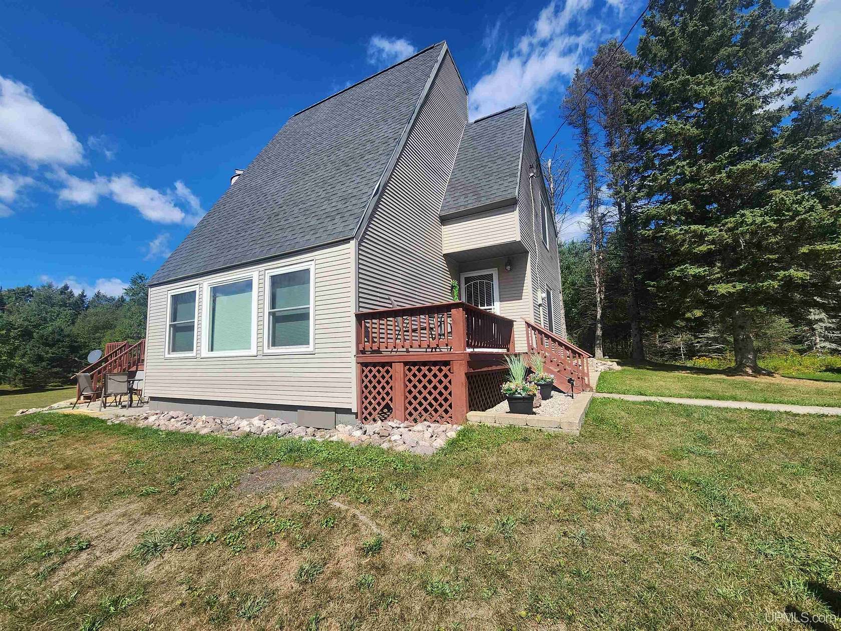 10 Acres of Land with Home for Sale in Trenary, Michigan