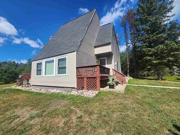 10 Acres of Land with Home for Sale in Trenary, Michigan