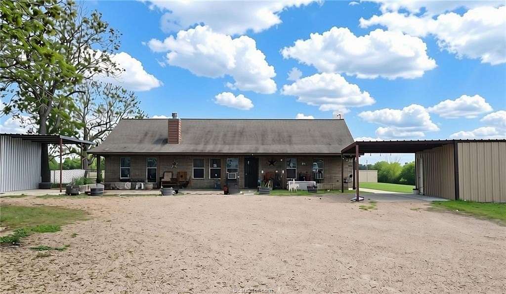 8.15 Acres of Land with Home for Sale in Caldwell, Texas