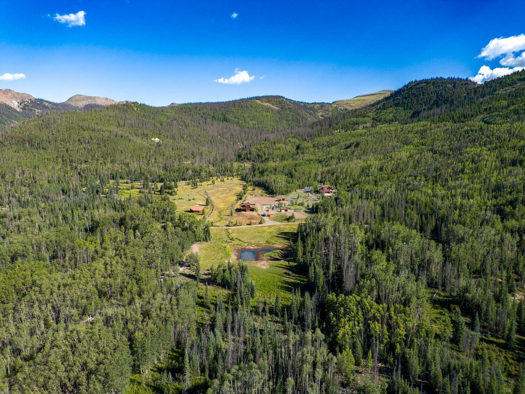 508 Acres of Land with Home for Sale in Creede, Colorado