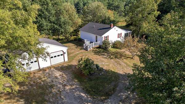 21 Acres of Recreational Land with Home for Sale in Topsham, Maine