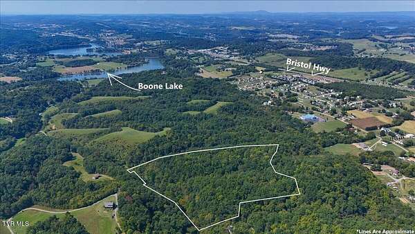 30.9 Acres of Recreational & Residential Land for Sale in Piney Flats, Tennessee