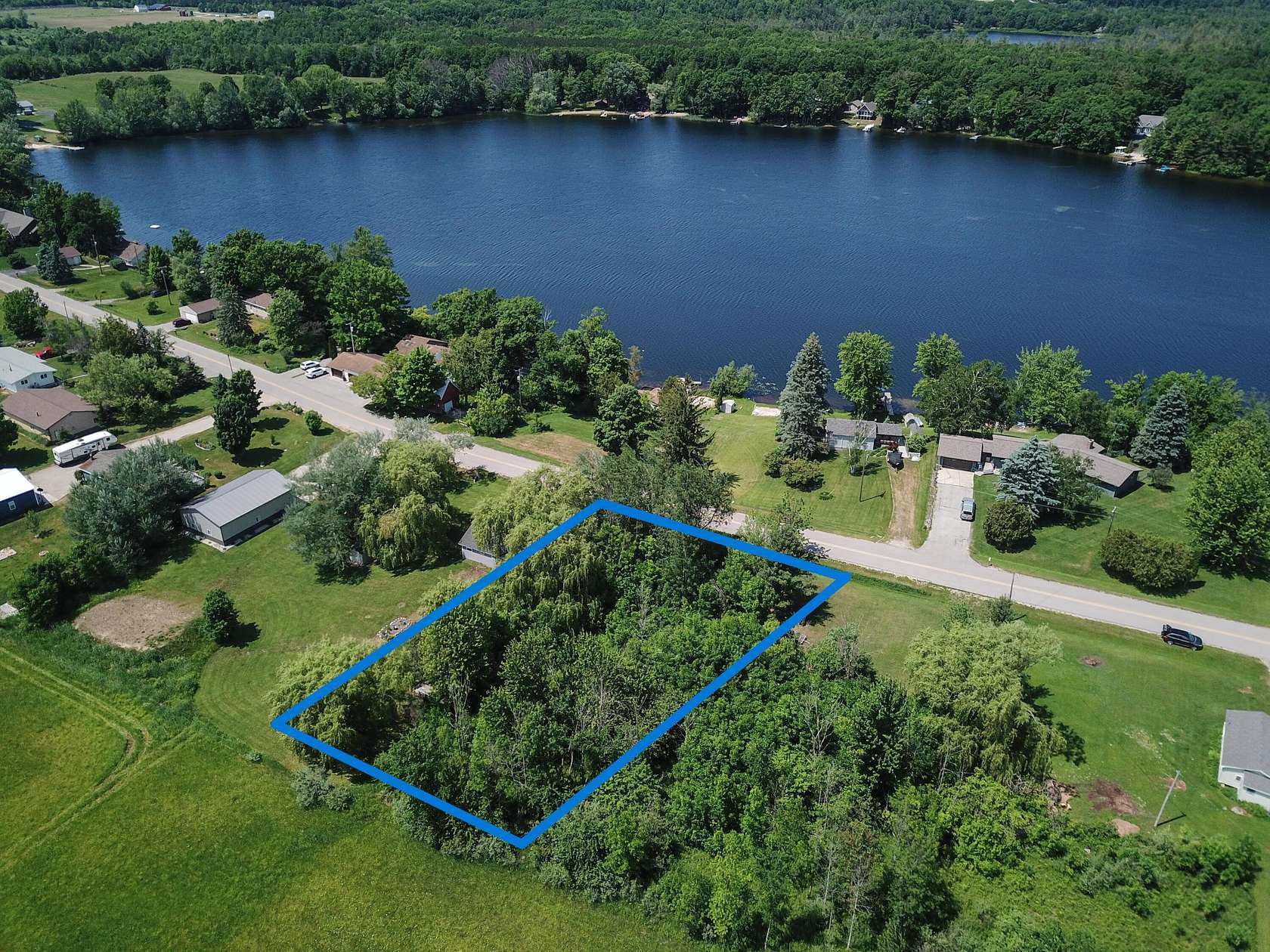 0.46 Acres of Residential Land for Sale in Kaleva, Michigan