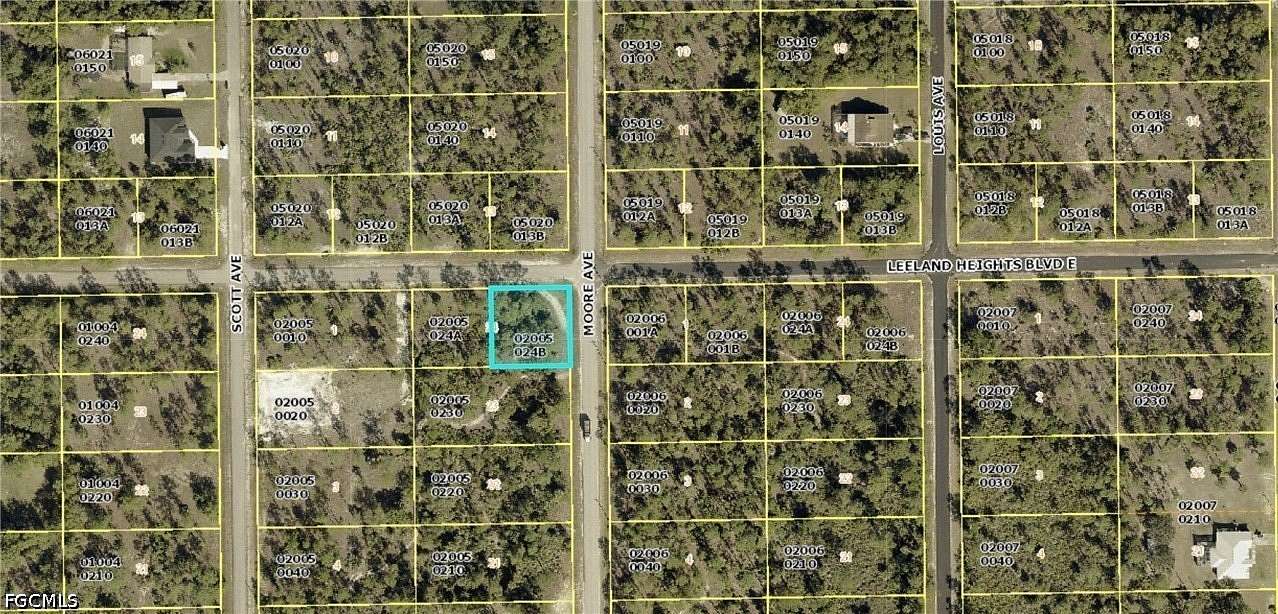 0.25 Acres of Residential Land for Sale in Lehigh Acres, Florida