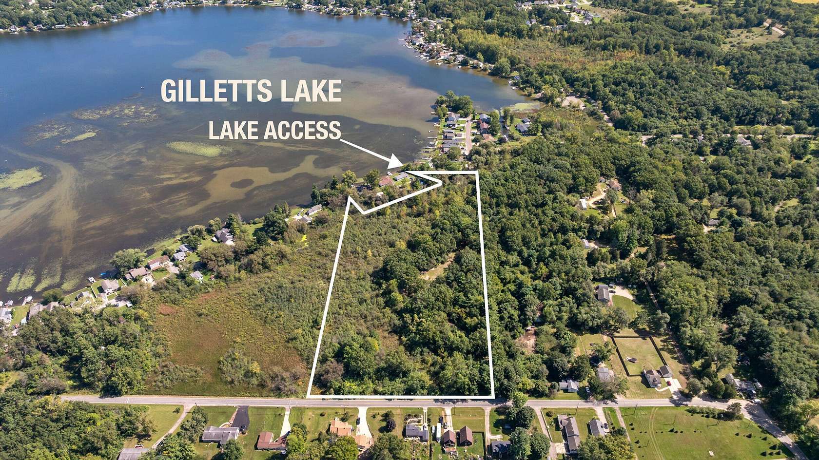 10.7 Acres of Recreational Land for Sale in Jackson, Michigan