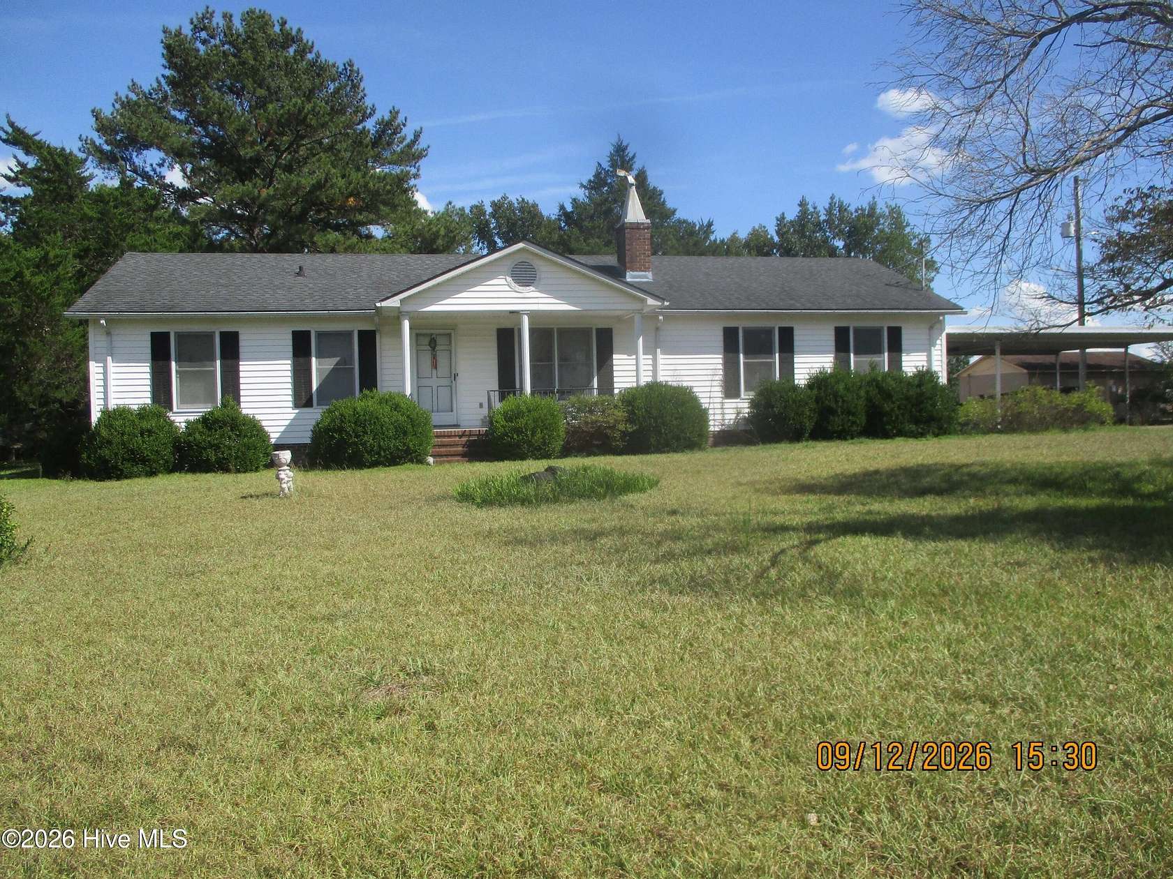 3.49 Acres of Land with Home for Sale in Lucama, North Carolina