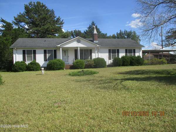 3.49 Acres of Land with Home for Sale in Lucama, North Carolina