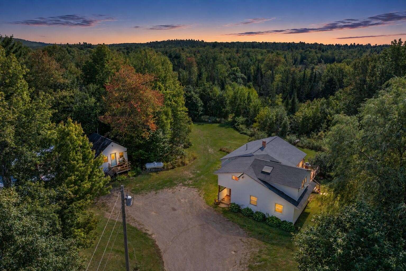4 Acres of Land with Home for Sale in Waldo, Maine