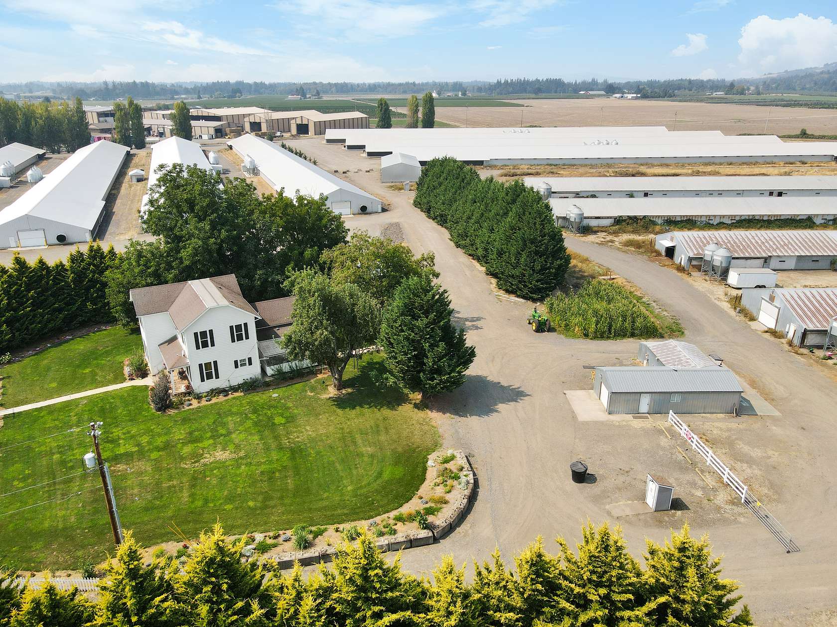 40 Acres of Improved Agricultural Land for Sale in Aurora, Oregon