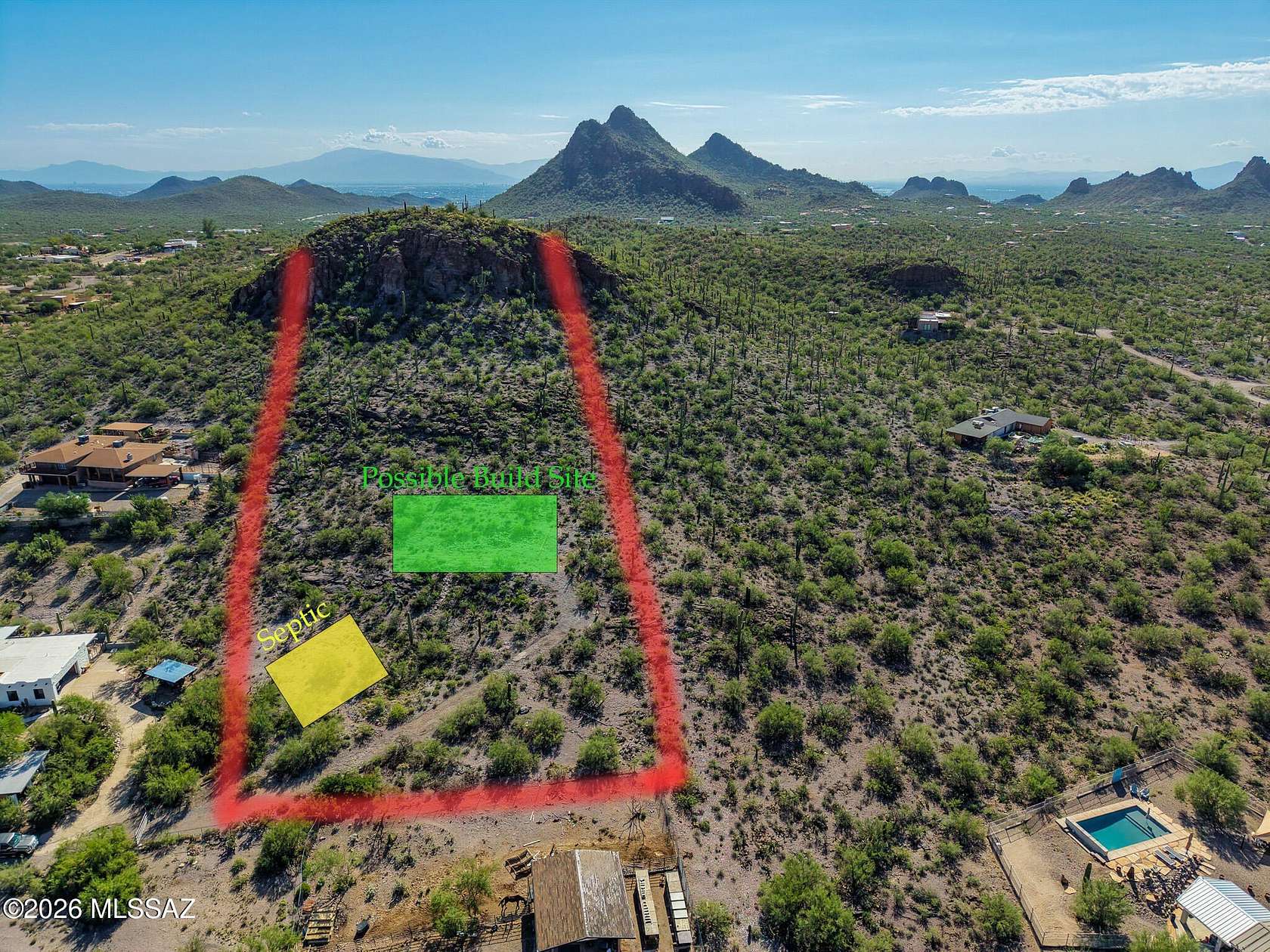 3.7 Acres of Land for Sale in Tucson, Arizona
