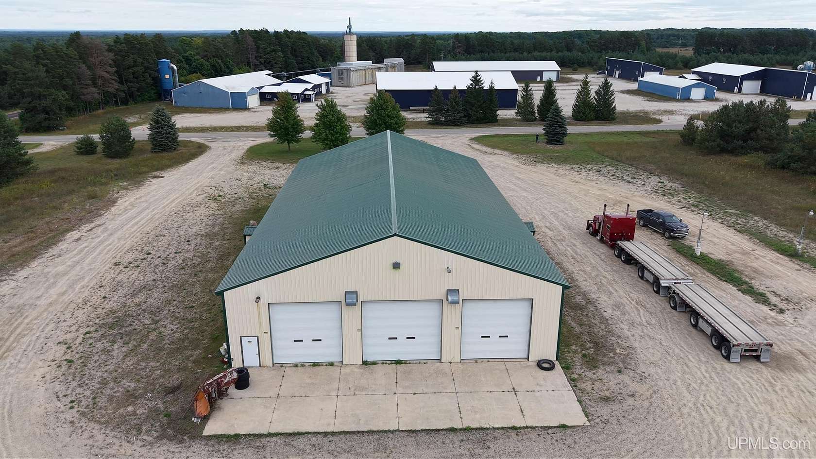 7.9 Acres of Improved Commercial Land for Sale in Newberry, Michigan