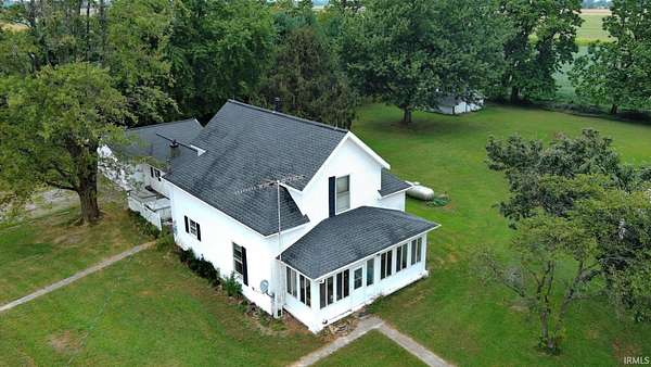 2.23 Acres of Land with Home for Sale in Kempton, Indiana