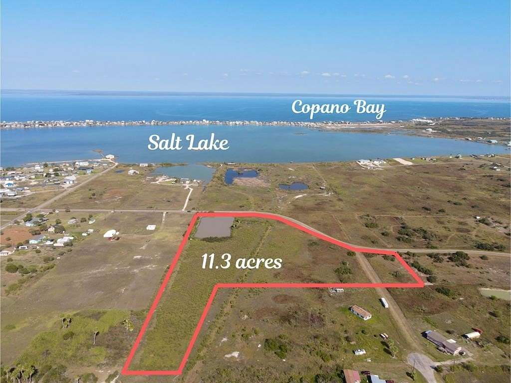 11.3 Acres of Land for Sale in Rockport, Texas