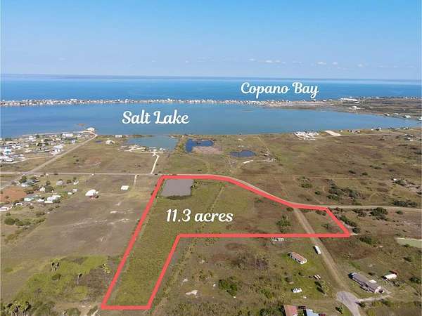 11.3 Acres of Land for Sale in Rockport, Texas