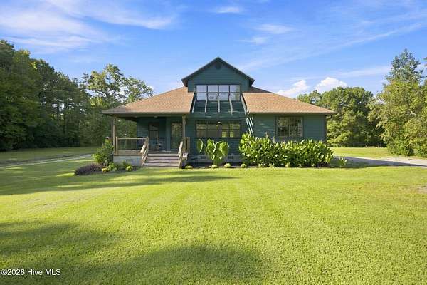 14.3 Acres of Recreational Land with Home for Sale in Rocky Point, North Carolina