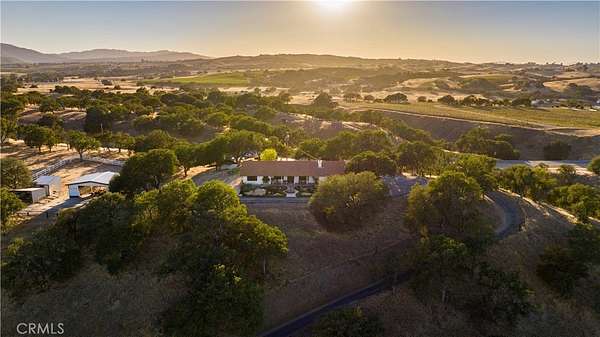 5 Acres of Land with Home for Sale in Paso Robles, California