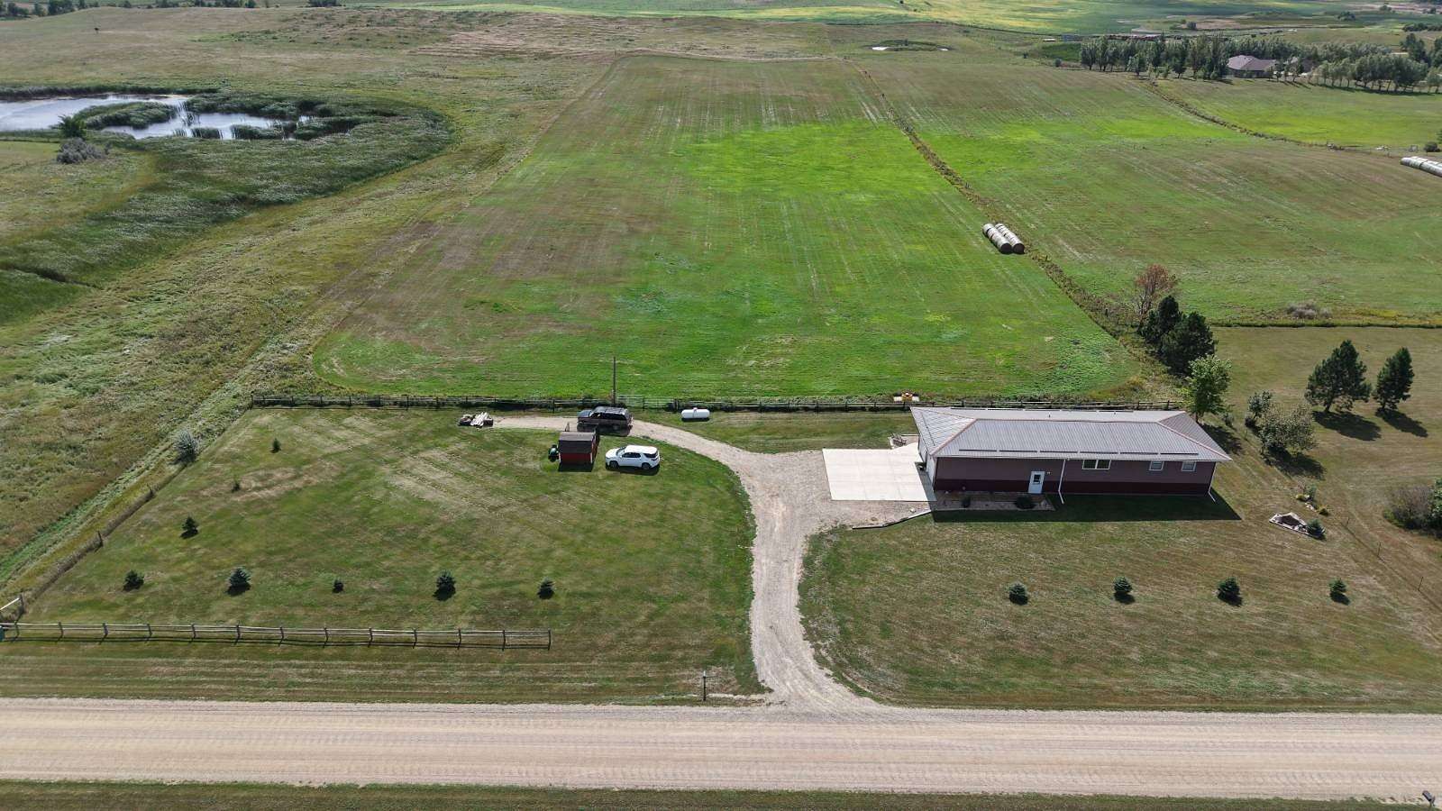 10 Acres of Land with Home for Sale in Britton, South Dakota
