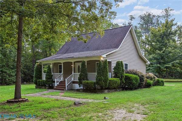 6.62 Acres of Land with Home for Sale in Gloucester, Virginia