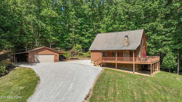 8.73 Acres of Land with Home for Sale in Wartburg, Tennessee