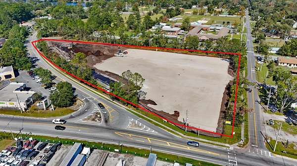 5.39 Acres of Commercial Land for Lease in Jacksonville, Florida