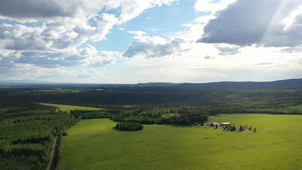 115 Acres of Agricultural Land with Home for Sale in Fairbanks, Alaska