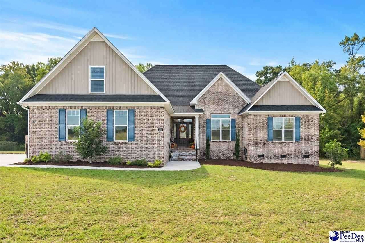 100 Acres of Recreational Land with Home for Sale in Lamar, South Carolina