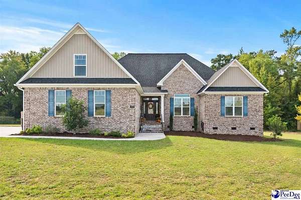 100 Acres of Recreational Land with Home for Sale in Lamar, South Carolina