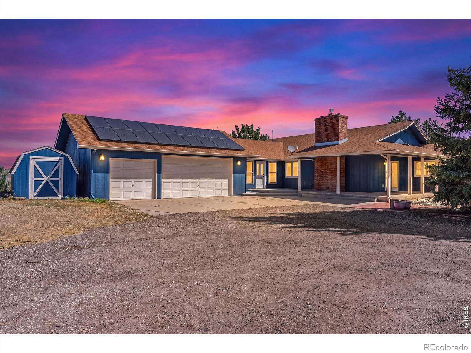 8.25 Acres of Land with Home for Sale in Fort Collins, Colorado