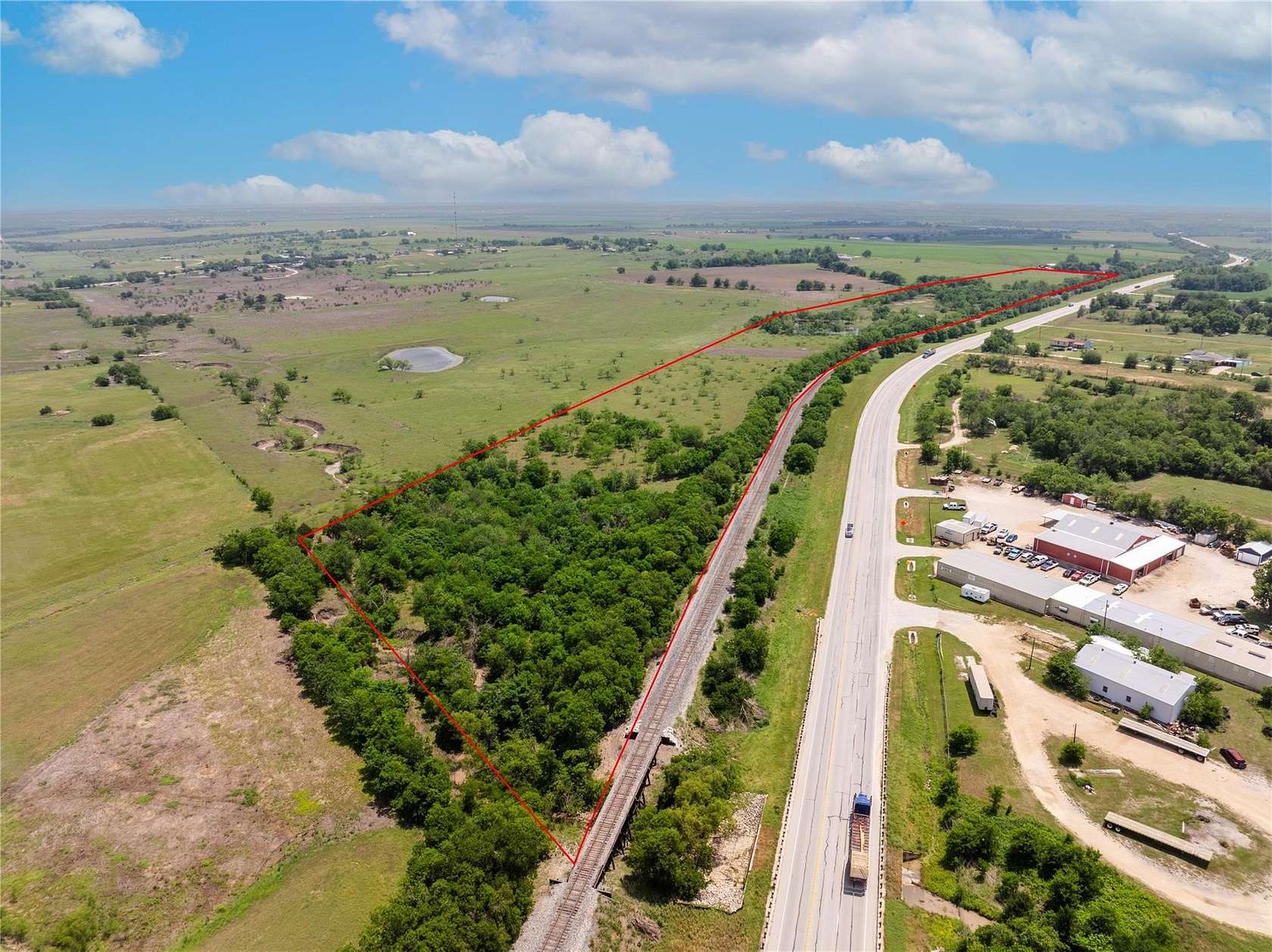 19.3 Acres of Land with Home for Sale in Taylor, Texas