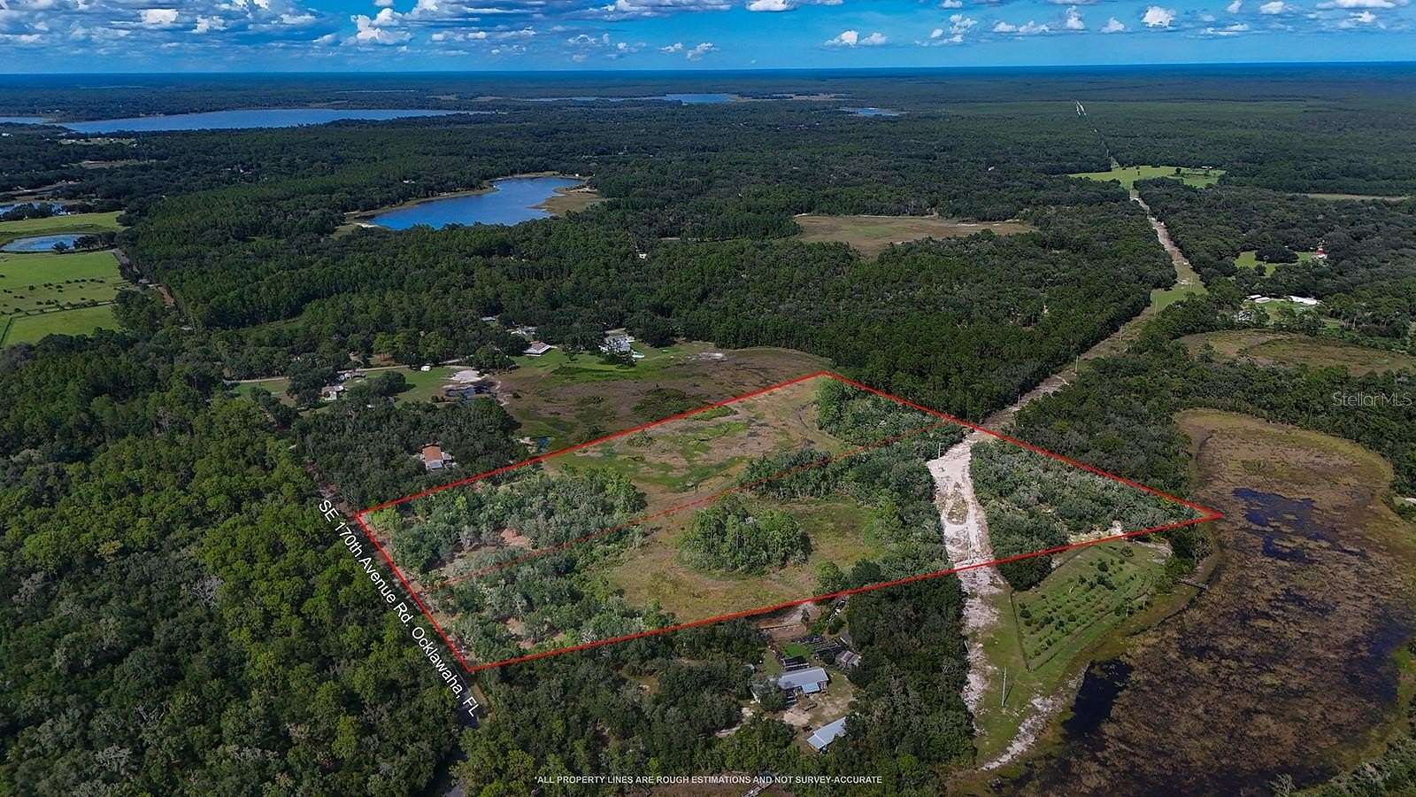 12.8 Acres of Land for Sale in Ocklawaha, Florida