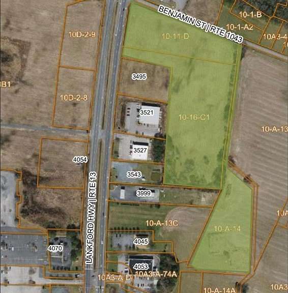 12 Acres of Commercial Land for Sale in Exmore, Virginia