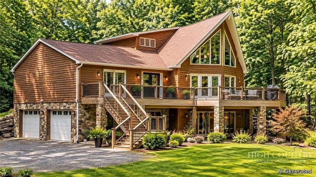 2.27 Acres of Land with Home for Sale in Jefferson, North Carolina