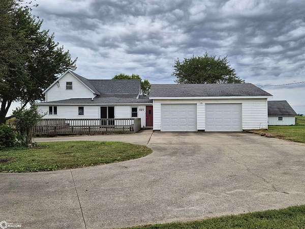 3.87 Acres of Land with Home for Sale in New Sharon, Iowa