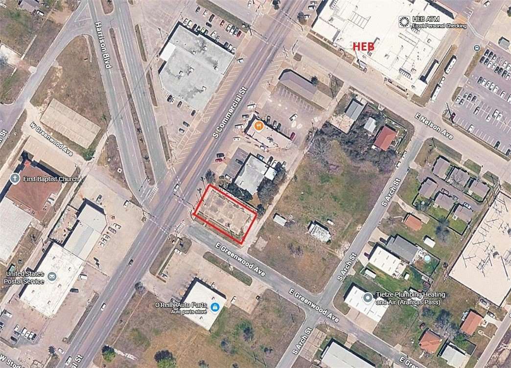 0.22 Acres of Commercial Land for Sale in Aransas Pass, Texas