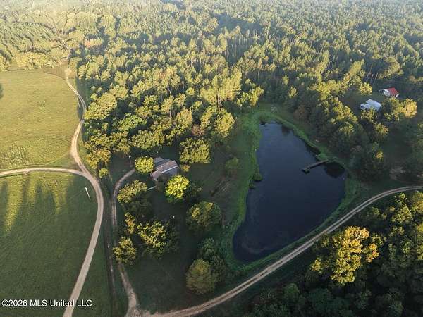 210 Acres of Land with Home for Sale in Bude, Mississippi