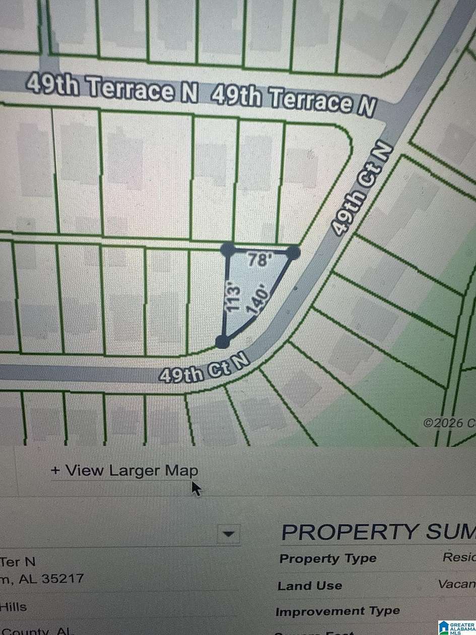 0.13 Acres of Residential Land for Sale in Birmingham, Alabama