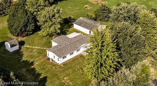 4 Acres of Land with Home for Sale in Elba Township, Michigan