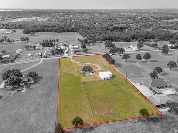 5.8 Acres of Land with Home for Sale in Azle, Texas